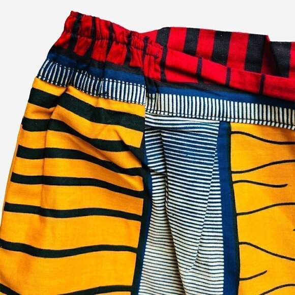 Ankara print Skirt and Blouse Set. size large - Picture 8 of 9